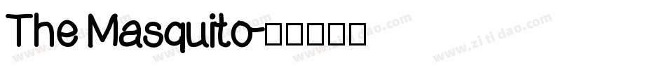 The Masquito字体转换